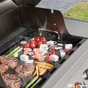 Full Size Griddle Insert with Handles for Weber Spirit 400 Series(2025 Models), Flat Top Grill Insert Replacement Parts for Weber Spirit E425 S425 E435 EP425 EP435(2025), Non-stick Carbon Steel, Black - 7