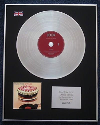 The ROLLING STONES - Disco LP Platinum in edizione limitata - Let it BLEED