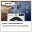 LG Electronics V7WD96H1A Waschtrockner mit AI DD | 9 kg Waschen | 6 kg Trocknen | 1400 U/Min | Steam | TurboWash 360° | Neue Wohlfühl-Trommel | Wi-Fi-Funktion | Weiß - 2