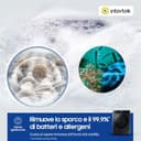 Samsung Lavatrice AI Control WF20DG8650BV/U3 Libera installazione, 20 Kg, Wifi, Ecobubble, AI Wash, Vapore Igienizzante, Carica Frontale, Corpo: Bianco, Oblò: Nero, 68,6l x 98,4h x 87,5p cm - 4