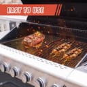 BTCDR Grill Grates Replacement for Napoleon Prestige PRO 500 Gas Grills, Cast Iron Grill Cooking Grids, 17 3/4", 2pack - 6