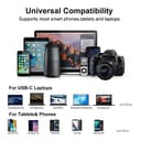 HKY 65W Caricatore USB C per DELL Pro 14 16/ DELL Pro 14 16 Plus XPS 13 Alimentatore LA65NM190 DA65NM190 Dell Latitude 5350 9450 7650 7455 7450 7350 5550 5520 5455 5400 3550 3540 Type C 40W Adattatore - 5