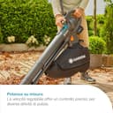GARDENA PowerJet Collect Soffiatore/Aspiratore a Batteria 18V P4A - 3
