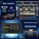 Wireless Apple Carplay Autoradio 2 Din mit Android Auto Bluetooth Freisprecheinrichtung Mirror Link 7 Zoll Touchscreen Autoradio mit Bluetooth FM Radio USB/TF/AUX Lenkradsteuerung + Rückfahrkamera - 5