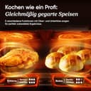 COSORI Heißluftfritteuse 2 Kammern, Dual Blaze TwinFry 10L Airfryer, mit 4 Heizrohren und flexiblen Kammern, gleichmäßige Hitzeverteilung, Temperatur bis 240 Grad C, Schwarz, TF102S - 3