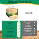 greenli® Einwegbesteck Set - 200 Holzgabeln und Holzmesser - Nachhaltiges Einweggeschirr Set aus Holz - 4