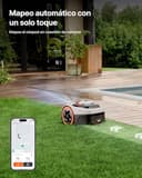 Segway Navimow i205 AWD Robot Cortacésped sin Cable Perimetral, Tracción Integral para Pendientes del 45%, EFLS NRTK + Vision, Mapeo Automático, Rec. 500 m², no se Requiere Antena RTK - 5
