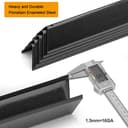 7636 38,9CM Porzellanemaille flavorizer Bars für Weber Spirit I & II 300 e310 e320 S310 S320, Brennerabdeckung für e320 classic zubehör , ersatzteile Flammenverteiler Hitzeschild aromaschienen - 4