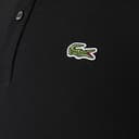 Lacoste Herren Polo-Shirt Kurzarm PH4012, Männer Polo-Hemd,2 Knopf,Slim Fit,Schwarz,6 - 9