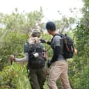 HUNTVP 25L Taktischer Rucksack 1000D Nylon Tactical Daypack Bundeswehr Wanderrucksack MOLLE Kampfrucksack Wasserabweisend für Herren Damen Uni Reise Sport Outdoor Klettern Camping,Schwarz - 2