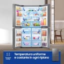 Samsung Frigorífico Americano 649L Plateado - RF59C70TES9 - 4