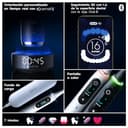 Oral-B iO 10 Cepillo de Dientes Eléctrico Negro, + 1 Cabezal y 1 Estuche Cargador de Viaje, Diseñado por Braun - 6