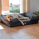 Ferplast Cuscino per Cani, Cuccia Ortopedica per Cani, Materasso Cane MEMOR-ONE XL Memory Foam, Sfoderabile Rivestimento Removibile, Lavabile, Taglia Grande, 112 x 88 x h 26,5 cm - 3