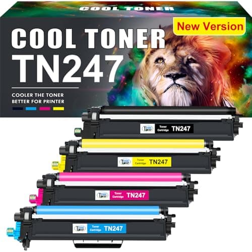 TN-243CMYK TN247 MFC L3750CDW Toner: für Brother DCP-L3550CDW Toner MFC-L3750CDW MFC-L3770CDW HL-L3210CW HL-L3230CDW MFC-L3710CW MFC-L3730CDN TN243CMYK TN 243CMKY 247 TN-247 TN-243 4er-Pack