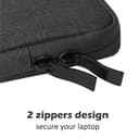 ProElife 15-Inch Laptop Sleeve Case for 2025-2023 MacBook Air 15 inch with M4 M3 M2 A3241/A3114/A2941 Accessory Traveling Carrying Case Water-resistant Bag Cover for MacBook Air 15'' M4 M3 M2 (Black) - 8