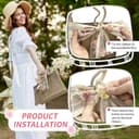 fuxunamz Bolsa de Yute, Tote Bag, Bolso de Yute con Asa, Bolsa Tela Pequeña, Bolsas de Compra de Mano con Lazo, Regalo para Colegas, Profesores, Mejores Amigas, Madres y Abuelas - 8