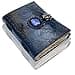 URBAN LEATHER Diario Lunar Vintage Encuadernado En Cuero, Libro De Hechizos De Brujas Grimorio De Las Sombras, Cuaderno De Escritura, Regalo Para Hombres Y Mujeres, Páginas Antiguas Sin Forrar - 1