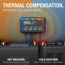 NOCO GENIUS2X4: 8A 4-Bank Smart Battery Charger (2A/Bank) - 6V/12V Automatic Maintainer, Trickle Charger & Desulfator with Overcharge Protection & Temperature Compensation – For Lead-Acid & Lithium - 3