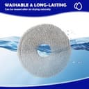 Set 4 Wischtücher + 2 Halterungen für Dreame L20 / L10s / L10s Pro Ultra / X30 / X40 / L40 – Ersatzteile für Roboter Staubsauger - 6