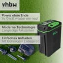 vhbw Batería reemplaza Stiga BT 80 Li 5.0 para cortacésped Herramienta de jardín Tijeras cortacésped cortacésped Herramienta de jardín 2000mAh 80V Li-Ion, 20 Celdas - 3