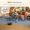 roborock Q7 M5 Robot Vacuum Cleaner with Mop, 10,000Pa HyperForce Suction, Dual Anti-Tangle System, PreciSense LiDAR Navigation, APP-Controlled Mopping, Ideal for Pet Hair and Hard Floors - 7