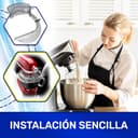 MONTERAL Tapa Antisalpicaduras para Robot de Cocina con Código Original AS00000419 para Kenwood Cooking Chef XL KCL95 - Garantía de 10 Años - 5