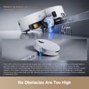 dreame Aqua10 Ultra Track Complete Robot Vacuum with Mop, 25,000Pa, 45°C Mopping, 6cm Obstacle Clearing, Auto-Empty, Mop Self-Cleaning, 100% Detangling, Avoids 240+ Objects, Direct, Voice Control - 2