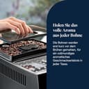 De’Longhi Magnifica S - Perfetto Kaffeevollautomat mit klassischem Milchaufschäumer, Espresso- und Cappuccino Kaffeemaschine, Bedienfeld mit Tasten, Schwarz (ECAM22.110.B) - 3