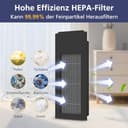 19 Stück Zubehör für Ecovacs Deebot X2 Omni/ X2/ X2 Pro Saugroboter Roboter,1 Hauptbürste, 4 HEPA-Filter, 4 Wischmopp-Pads,4 Staubbeutel, 6 Seitenbürsten,Zubehör-Set Ersatzteile Set für X2 Omni - 4