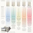 Meivita Merino Schafschurwolle Ganzjahresdecke (135 x 200 cm) - 6