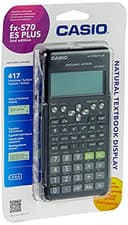 CasioCasio Fx-Cg50 Calcolatrice Grafica Senza Cas Con Display A 65.000 Colori, Nero/Bianco, ‎A4, ‎One size & Fx-570Es Plus 2 Calcolatrice Scientifica Con 417 Funzioni, NeroCasio - 7