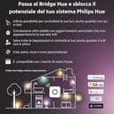 Philips Hue White & Color Ambiance Starter Kit 2 Lampadine Smart, Attacco E27, Luce Bianca e Colorata Dimmerabili, 9W, Hue Bridge incluso, Controllo Vocale - 8