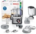 Bosch MultiTalent 8 Robot da Cucina Multifunzione Compatto - Oltre 50 Funzioni, 1250 W, Ciotola 3.9 L, Accessori per Tagliare, Macinare, Impastare, Grattugiare e Montare, Spremiagrumi e Frusta - 9