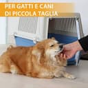 Ferplast Trasportino per Cani e Gatti fino a 15 Kg, Taglia Media, Porta in Ferro Plastificato, Fessure di Aerazione, 40x60x38 cm, Atlas 30 EL Rigido, Nero - 4
