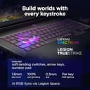 Lenovo Legion 9i 18", Gaming Laptop (2025 Model), Intel Core Ultra 9 275HX 24C, NVIDIA GeForce RTX 5090 24GB, 64GB RAM, SSD 2TB, Windows 11 Home/Pro, Keyboard (backlit/UK) - Eclipse Black - 12