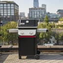 Weber Barbecue a gas Spirit E-210/2 bruciatori, accensione Snap-Jet, ruote resistenti e griglia di riscaldamento, superficie di 51 x 46cm, compatibile con le guide laterali Weber Works, nero/argento - 3