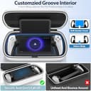 Tokluck Tasche für PlayStation Portal Remote Player, Harte Tragetasche für PlayStation Portal Zubehör, Reisetasche Hülle Aufbewahrungstasche für PS Portal Zubehör - 3