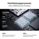 UMIDIGI G3 Plus Smartphone Android 13, 8GB+128GB+ 1TB Espandibile Telefono Cellulare con 5150mAh, 6.52" HD+,16MP+8MP, Dual SIM 4G Telefoni Octa-Core, 5G-WiFi/GPS/Face ID/OTG,2Ans Garantie,Nero - 2