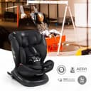 BABYAUTO – Silla de Coche Rodia Plus i-Size (0-12 Años, 40-150 cm, 0-36kg) – A Contramarcha hasta 105 cm – Rotación 360° – ISOFIX – Protección Lateral – Reclinable y Evolutiva – Black Embossed - 5