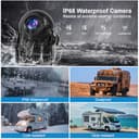 Uzone Telecamera per retromarcia senza fili, 720P, HD, Bluetooth, per iPhone Android, visione notturna, IP68, impermeabile, magnetica, telecamera di retromarcia senza fili, per roulotte, Hitch - 5