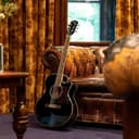 MAX Showkit Guitarra Electroacústica Negra con Amplificador, Funda, Afinador, Correa, 2 Púas y Juego de Cuerdas de Repuesto de Acero – Pack Completo Ideal para Principiantes y Músicos Aficionados - 3