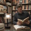 JHY DESIGN Lámpara de mesa industrial con control táctil, 27 cm de altura, lámpara de mesa regulable en 3 niveles, recargable, con pantalla de vidrio para dormitorio, salón, comedor, exterior - 6