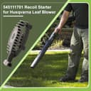 Cynkpeg 545111701 - Conjunto de arranque de retroceso para soplador de hojas Husqvarna 125BV 125BX 125BVX, carcasa de arranque de retroceso 125B, repuesto 5451117-01 5451118-01 - 2