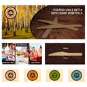 Set Posate Ecologiche in Legno di Betulla 500 Forchette + 500 Coltelli - Monouso 100% Naturali Biodegradabili e Compostabili Usa e Getta - 7