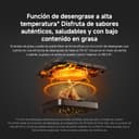 Xiaomi Smart Air Fryer 6.5L - Freidora de aire 6.5L, 1800W, +100 recetas, pantalla OLED, temperatura regulable 40°C-220°C °, Cocción uniforme 360°, negro (Versión ES) - 3