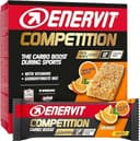 Enervit, Competition Bar Arancia, Barrette Energetiche con Pezzi d'Arancia, Formula Tecnica, Adatte Durante Attività ad Alta Intensità, 22g di Carboidrati, VeganOK, Senza Glutine, 12 Barrette da 30g - 1
