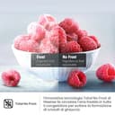 Hisense RB440N4ACA Frigorifero Combinato Total No Frost, Inox, 200x60 cm, Risparmio Energetico Classe A, Grande capacità 335L, Bassa Rumorosità 35db, Porta reversibile, Motore inverter - 9