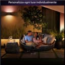 Philips Hue White and Color Ambiance Dymera Lampada Smart da Parete, Luci Smart per Interni ed Esterni, Lampada da Parete Design con Controllo Vocale, Nero - 3