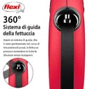 Flexi - New Classic L 8M Leash Tape Red Max 50Kg - (600.7796) - 3