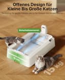 PETKIT Purobot Crystal Duo Selbstreinigende Katzentoilette mit Kamera, AI-Gesundheitsüberwachung, Geruchskontrolle, Offenes Design für große Katzen, Geeignet für Kristallkatzenstreu - 4